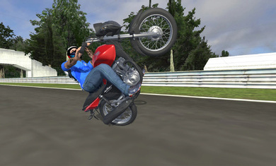 摩托车特技模拟器游戏