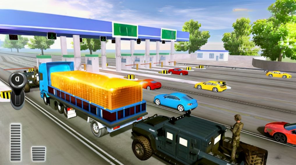 黄金色的卡车模拟器游戏下载手机版 v1.0